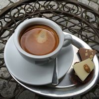 coffee at Gelateria Dario - Schokoladen Manufaktur in Ravensburg