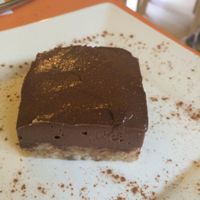 chocolate banana mouse!!! at Equilibrio in La Spezia