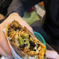 Burrito at Momencik in Warsaw
