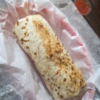 Burrito with Salsa Verde & Salsa Macha at Momencik in Warsaw