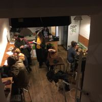 looking in  at Momencik in Warsaw