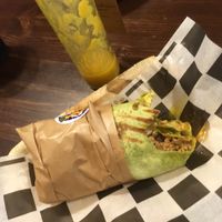 spinach burrito california at Momencik in Warsaw