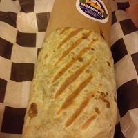 Big jackfruit burrito at Momencik in Warsaw