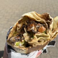 Chilli non carne burrito  at Momencik in Warsaw