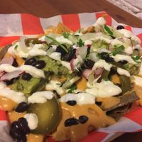 guacamole nachos at Momencik in Warsaw