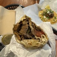 Burrito Al Pastor at Momencik in Warsaw
