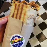 California burrito at Momencik in Warsaw