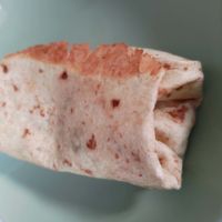 Vegan Burrito with pineapple at Momencik in Warsaw