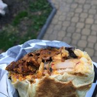 California burrito at Momencik in Warsaw