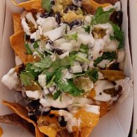 Nachos with guacamole at Momencik in Warsaw