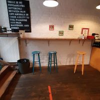 Inside at Momencik in Warsaw