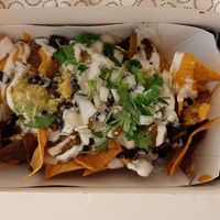 Nachos with guacamole at Momencik in Warsaw