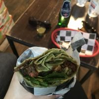 Burrito at Momencik in Warsaw