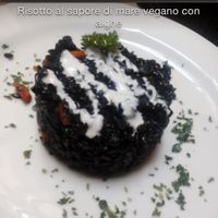 risotto nero at Konnubio in Florence