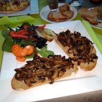 Tartine forestière at Kick Tap'Ass in Brussels