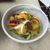 Veg ceviche - wasn't the best dish at Sushi Samba in London