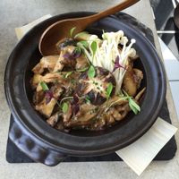 Japanese mushrooms - a definite must!! at Sushi Samba in London