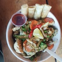 Spring rolls add-on at King CookDaily in East London