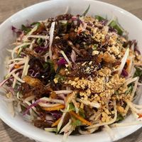 This green papaya salad is drool-worthy!!   at The Purple Mint - El Cajon Blvd in San Diego