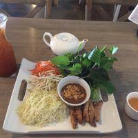 ";chicken"; lettuce wraps at The Purple Mint - El Cajon Blvd in San Diego
