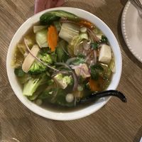 tofu veggie pho- must have!!!!!  at The Purple Mint - El Cajon Blvd in San Diego