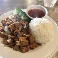Lemon Grass and tofu!   at The Purple Mint - El Cajon Blvd in San Diego