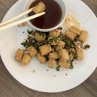 crispy tofu   at The Purple Mint - El Cajon Blvd in San Diego