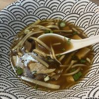 Hot and sour soupp  at The Purple Mint - El Cajon Blvd in San Diego