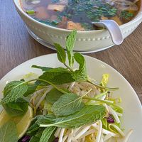 Spicy Noodles 🍜 Bun Bo Hue 😋 at The Purple Mint - El Cajon Blvd in San Diego