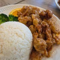 Orange "chicken" at The Purple Mint - El Cajon Blvd in San Diego