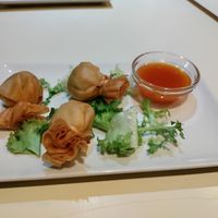 Dimsum (wontons) at Vegesana & One Ramen in Barcelona