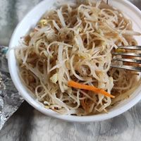 Vegan vegetable noodles at Vegesana & One Ramen in Barcelona