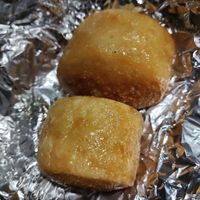 Pan chino frito vegano at Vegesana & One Ramen in Barcelona