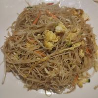 Fideo de arroz wok con huevo at Vegesana & One Ramen in Barcelona