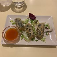 Rollitos de algas nori crujiente at Vegesana & One Ramen in Barcelona