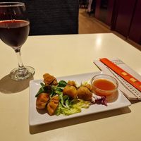 Dim sum appetizer at Vegesana & One Ramen in Barcelona