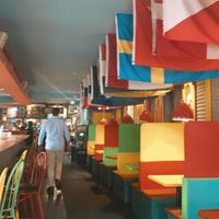 inside seating   at Dat Dog - Magazine St in New Orleans