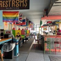 Inside  at Dat Dog - Magazine St in New Orleans