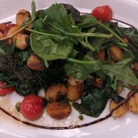Gnocchi with pesto at Landhaus Beckmann in Kalkar