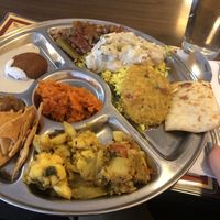 From the lunch buffet. Delish 😋 at Woodlands in Lauderhill