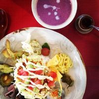 Vegan Tao rice at Dechibica in Yomitan