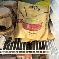 Alternative to fondue #Veganuary at Vegasme in Brussels