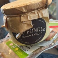 Alternative to fondue #Veganuary at Vegasme in Brussels