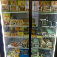 So many cheeses at Vegasme in Brussels