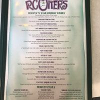 Pasta on the bottom at RC Otters in Captiva