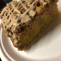 Pumpkin Crumb Cake at Walt Disney World - Erin McKenna's Bakery in Lake Buena Vista