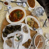 We were still on Dish #1, when all the other dishes on the set menu were served, and couldn't fit onto the turn table. It was ridiculous. We had to ask for the dessert to be packed at Tashi Delek in Seremban