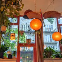 Interior at Robin Food in Amsterdam