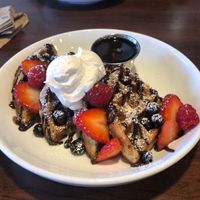 “My Love Never Waffles” - valentine’s day special at The Lunch Room Bakery & Cafe in Ann Arbor