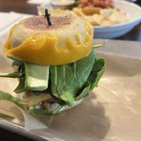 Also avocado for creaminess and no, they don’t hold back. This falls apart as you eat in the best way possible.  at The Lunch Room Bakery & Cafe in Ann Arbor